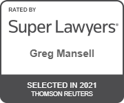 Greg Mansell Super Lawyers 2021