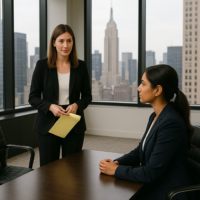 Lawyer and Sexual Harassment Client