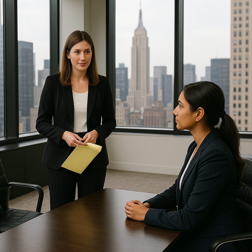 Lawyer and Sexual Harassment Client